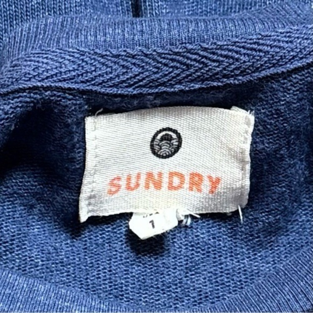 Sundry Championne De Surf Crewneck Sweater Coastal Lightweight Cozy Surf S - Picture 9 of 12